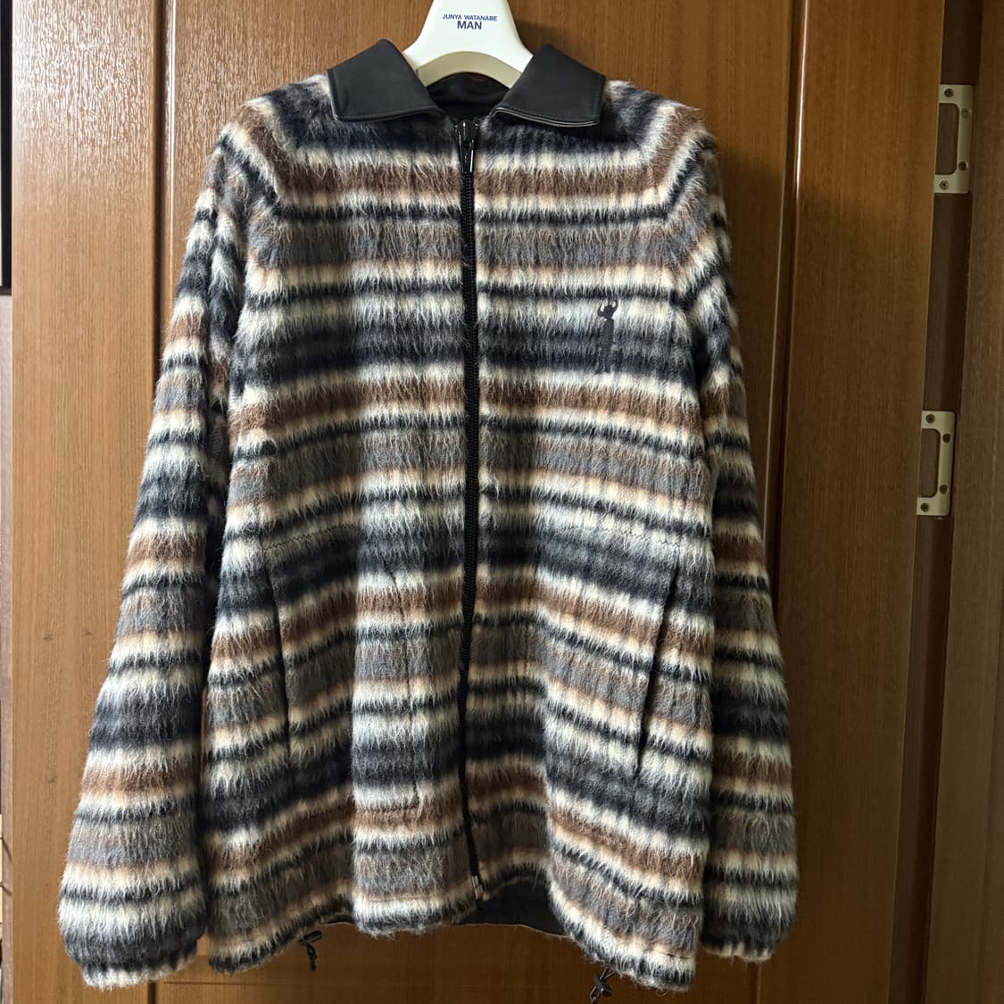준야 와타나베 자미로콰이 스트라이프 알파카 자켓 상품이미지1