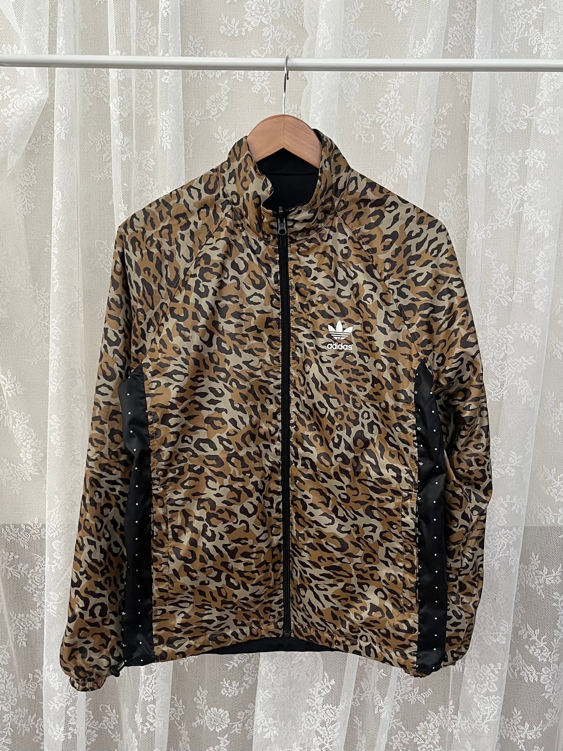 90) 아디다스 리버시블 레오파드 트랙 자켓 상품이미지1