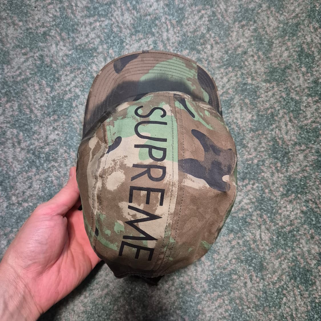 14fw 슈프림 스톤아일랜드 카모캡 상품이미지2