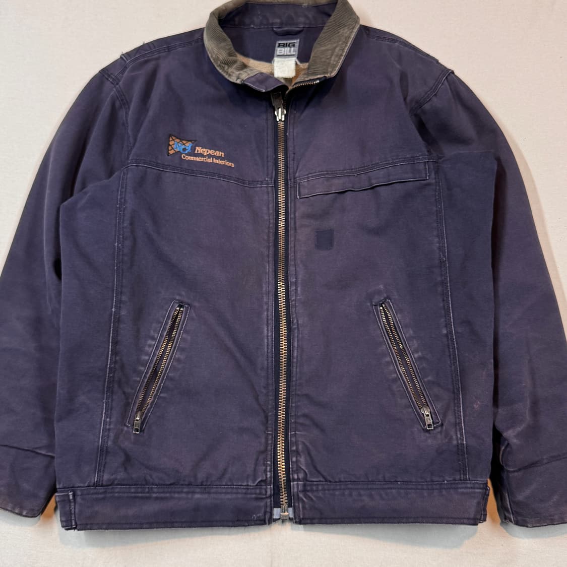 L) BIG BILL USA 덕캔버스 디트로이트 워크 자켓 상품이미지2