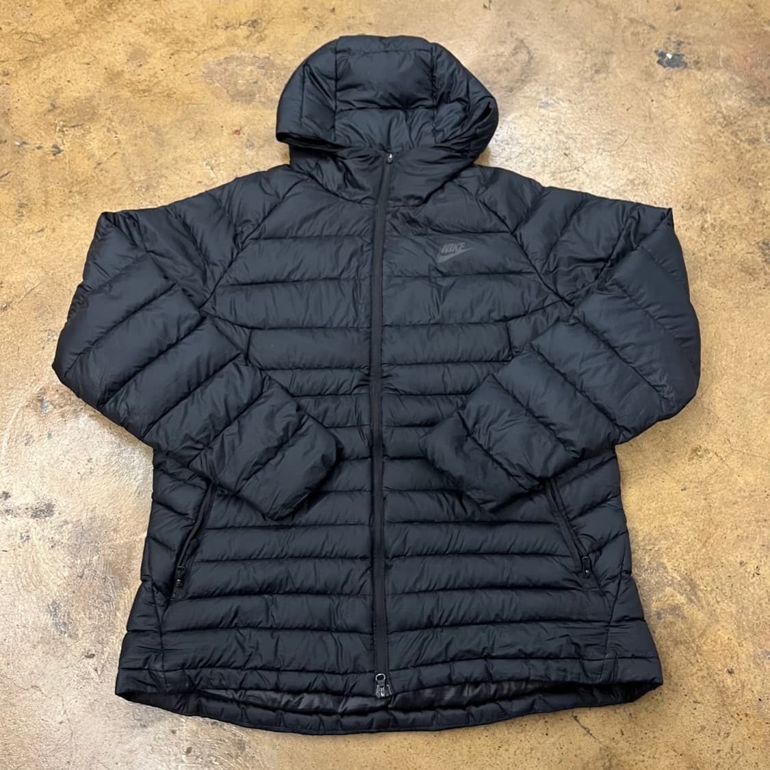 [정품/XL] 나이키 후드 패딩 블랙 b10 상품이미지2