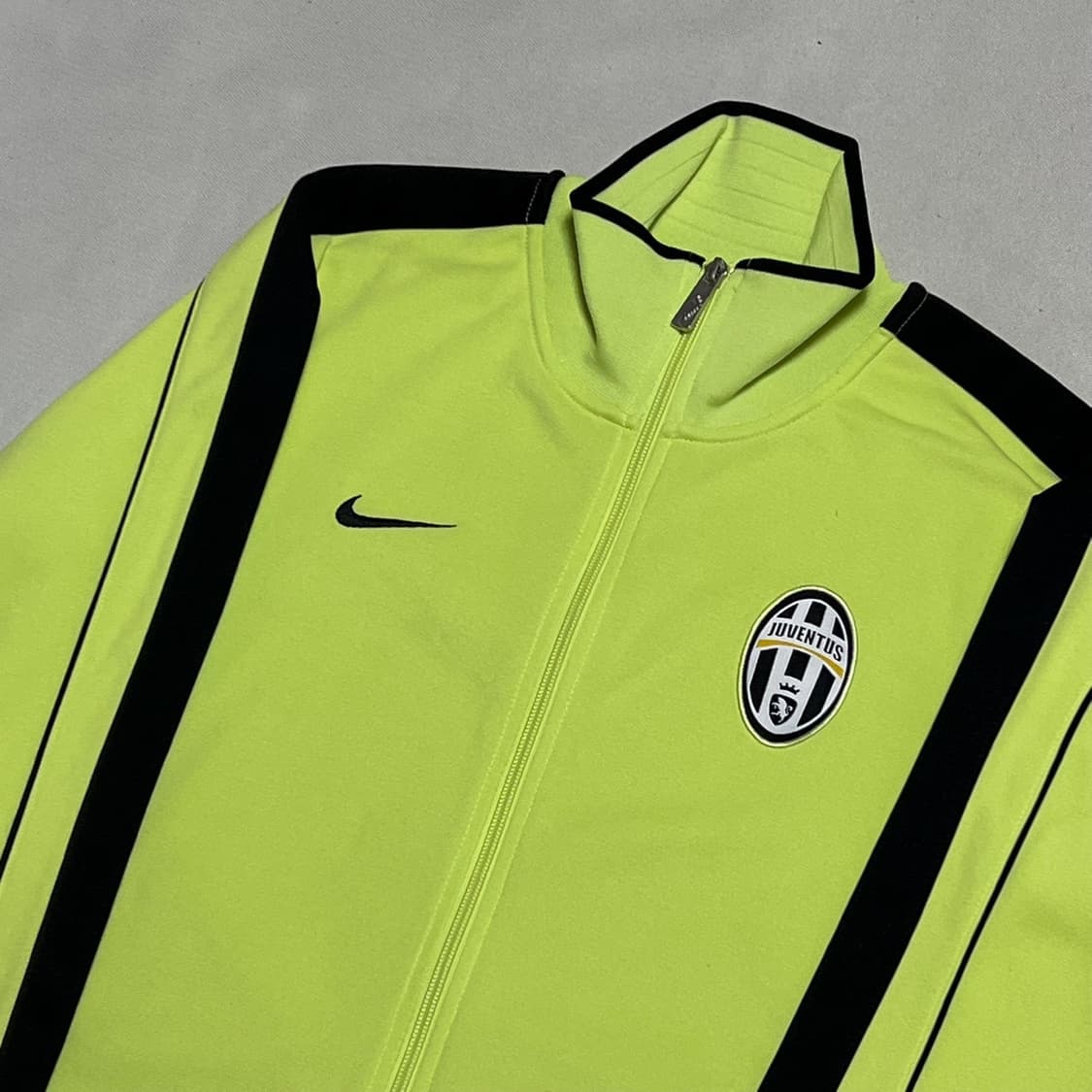 S 나이키 유벤투스 축구 팀 형광 트랙탑 상품이미지1