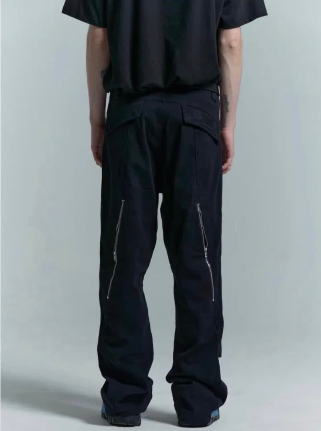 플라스틱프로덕트 MPa 웨이브 지퍼 팬츠 S사이즈 상품이미지1