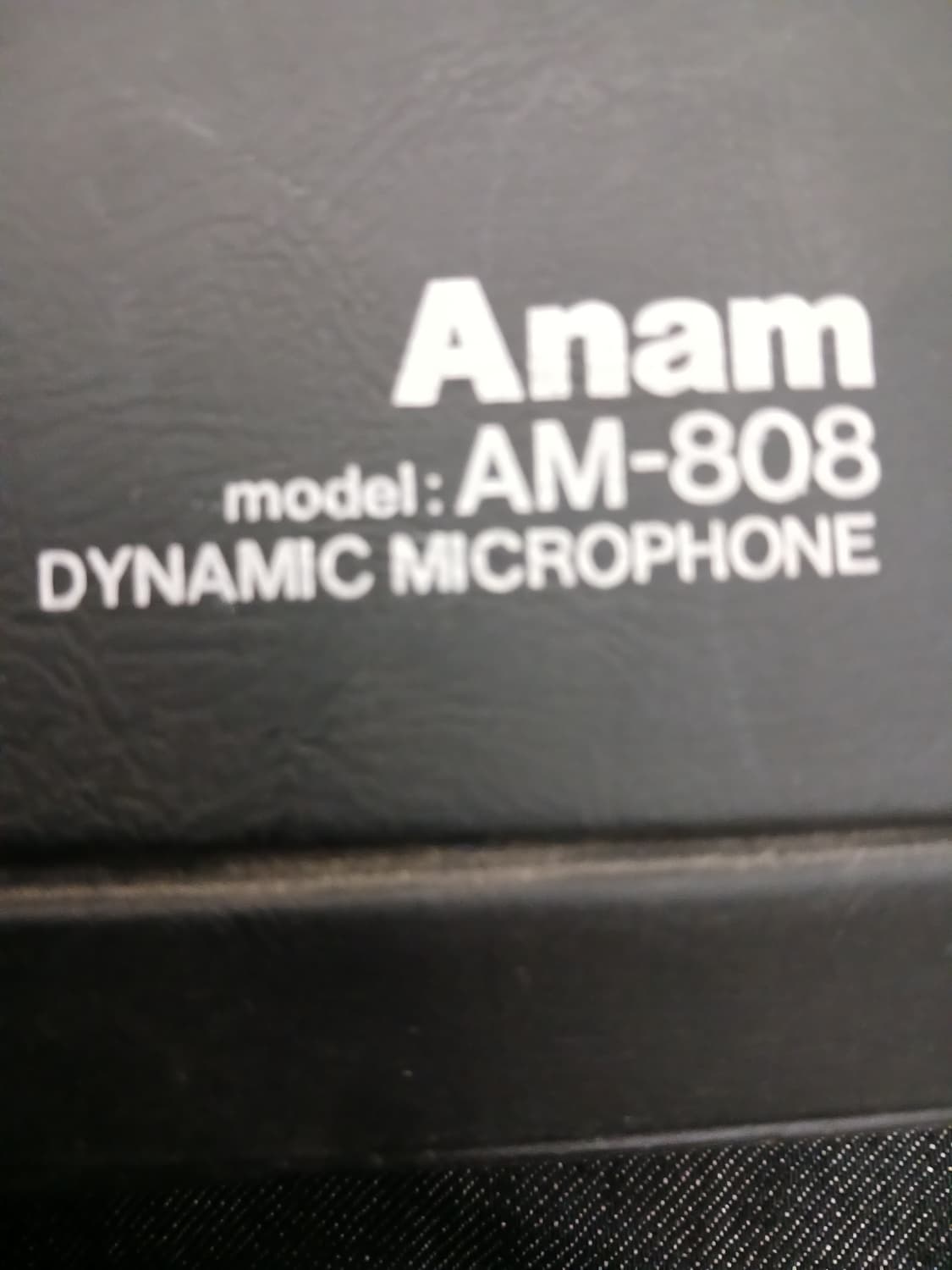 버스킹 노래방, 아남 다이나믹 마이크 AM-808  상품이미지7