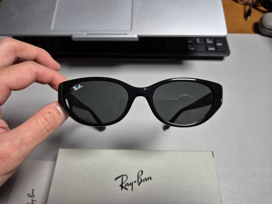 레이밴(레이벤) 캣아이 블랙 선글라스 RB4457D 상품이미지4