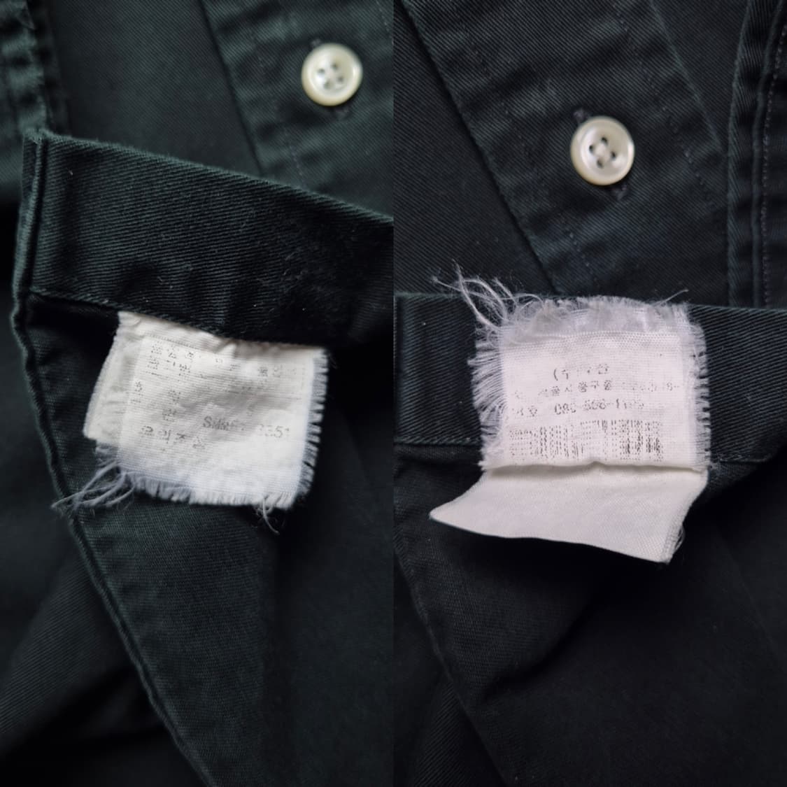 [S] 폴로 랄프로렌 옥스포드 셔츠 블랙 상품이미지8