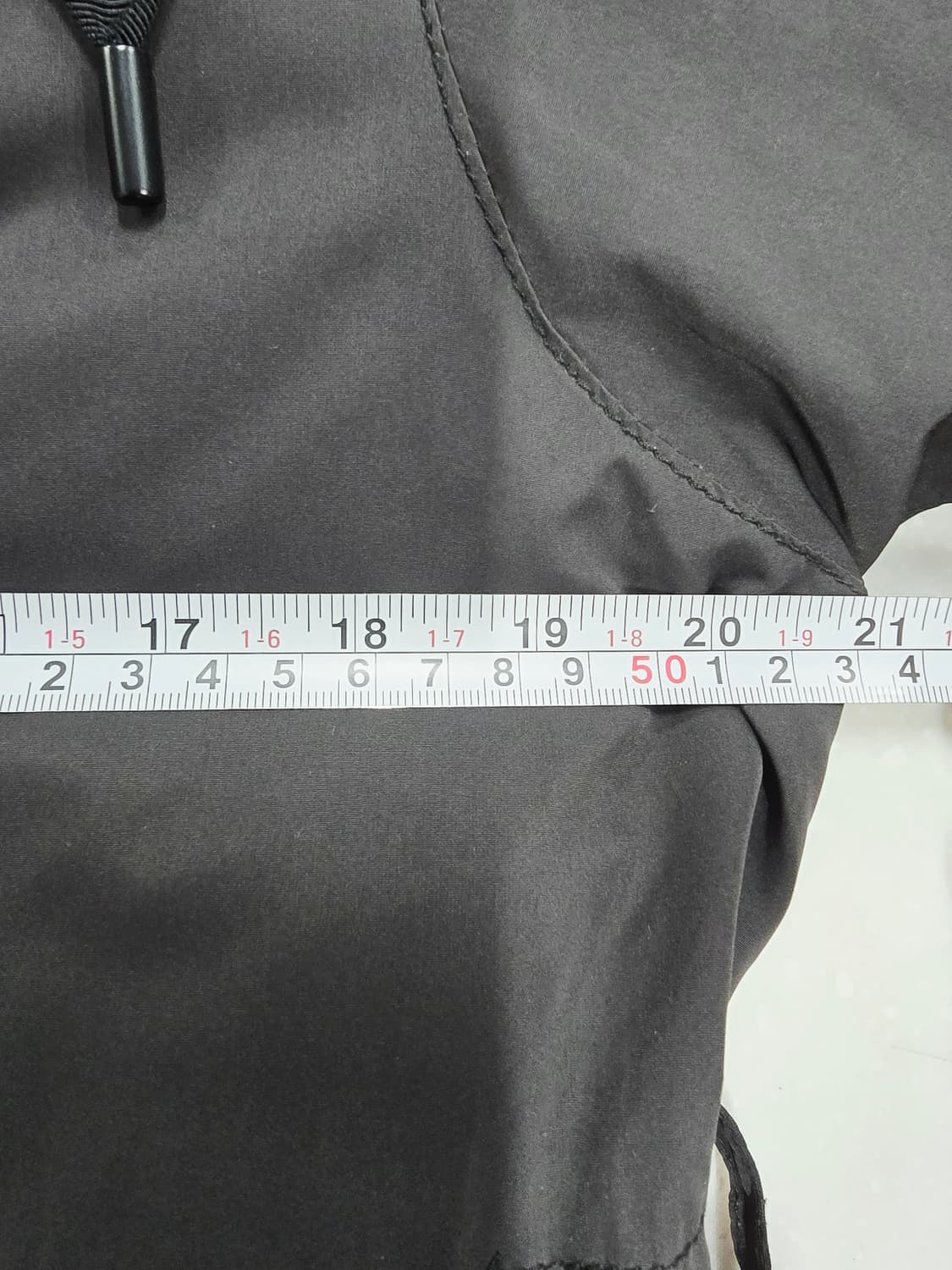 sj wani 블랙 후드 구스다운롱패딩 상품이미지8