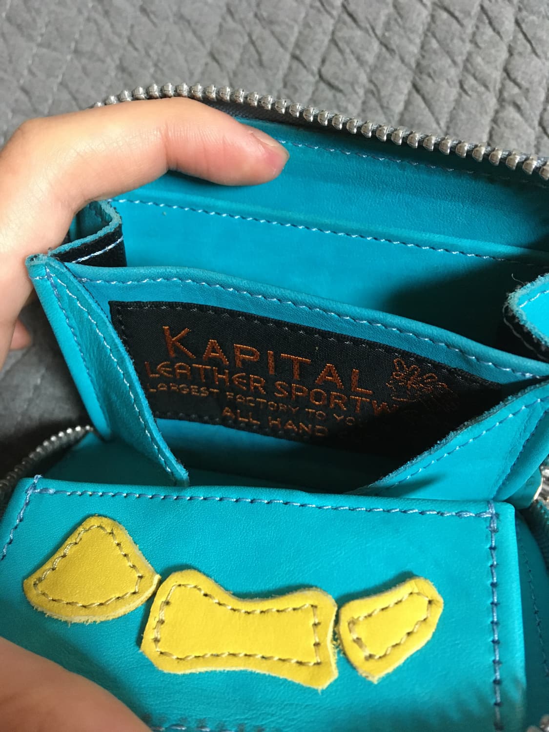 Kapital Thumbs Up Bone Wallet 상품이미지3