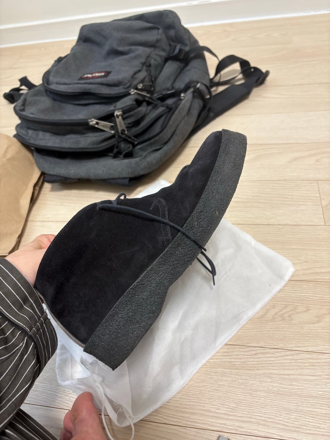 샌더스 처카부츠 블랙 us8 상품이미지7