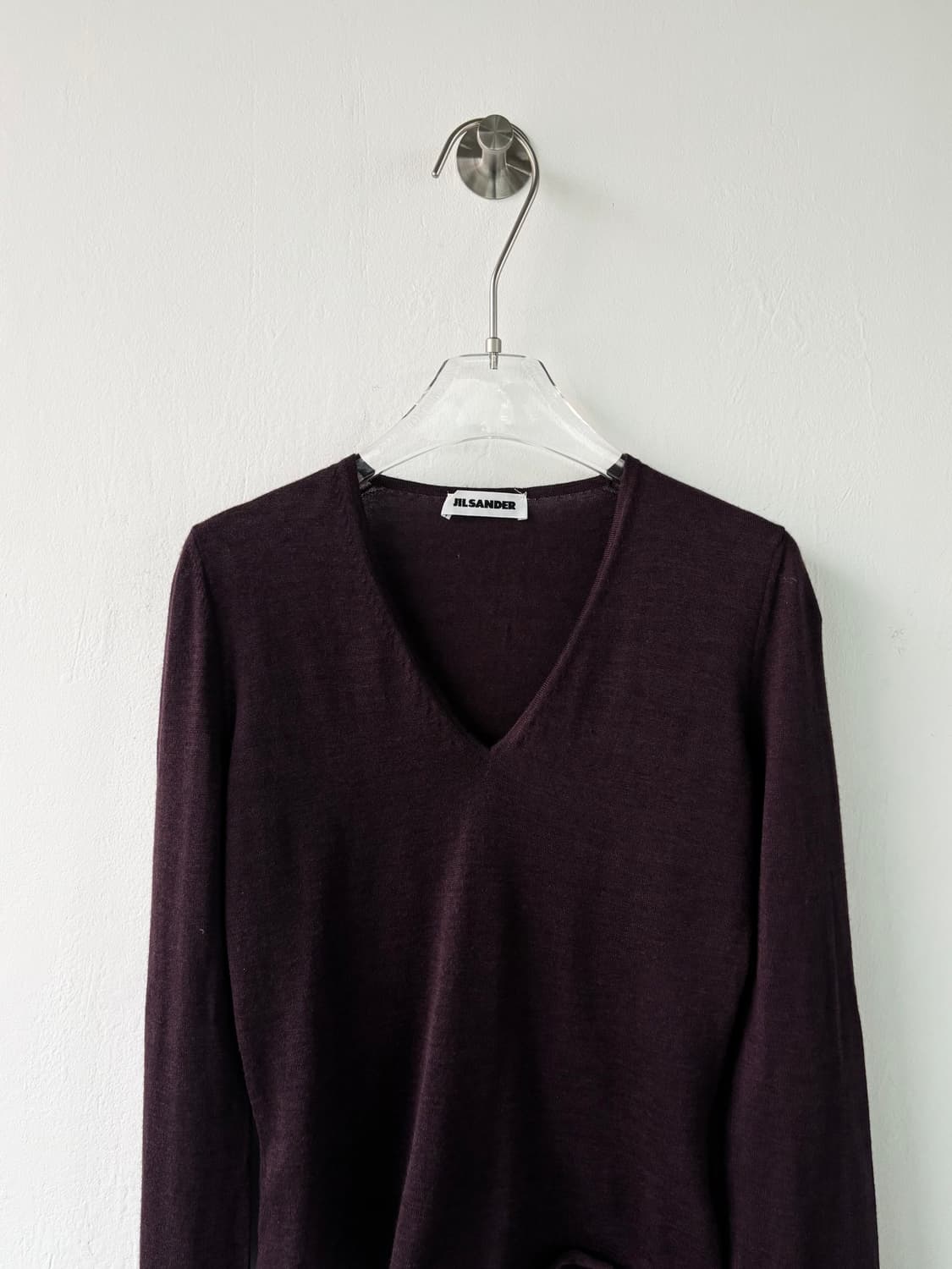 질샌더 브이넥 니트 상품이미지6