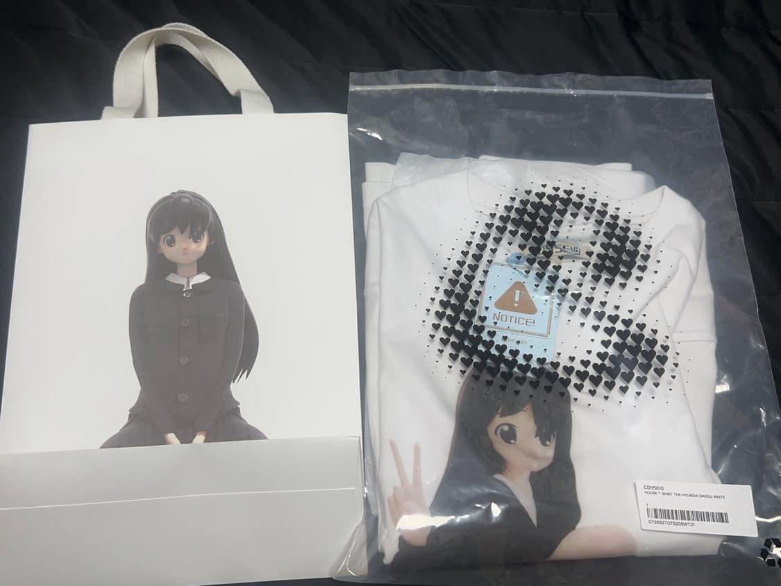 (택O,쇼핑백O)더현대 대구 고시오 반팔티 상품이미지1