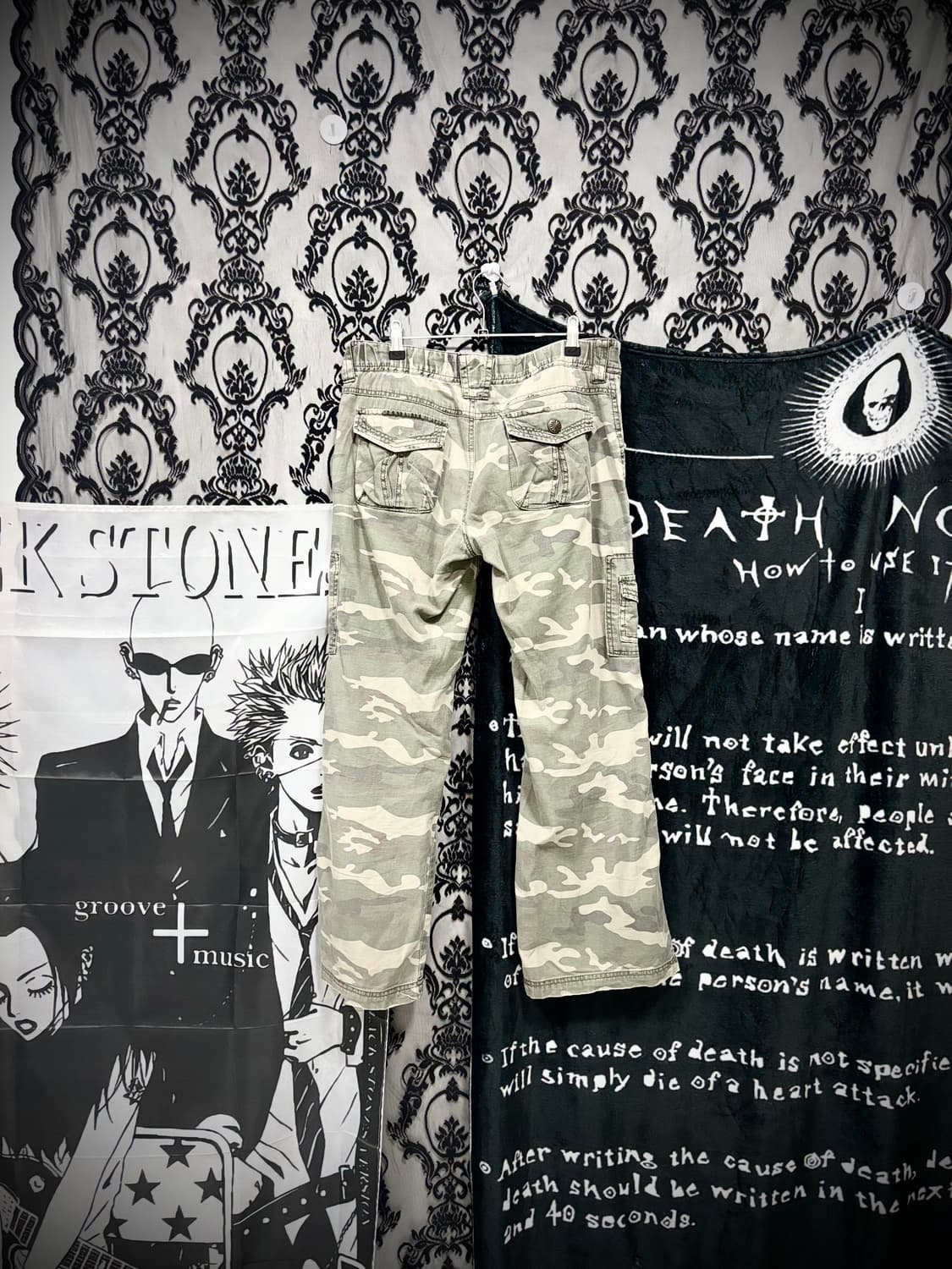 Y2k 카모 카고 팬츠 상품이미지6