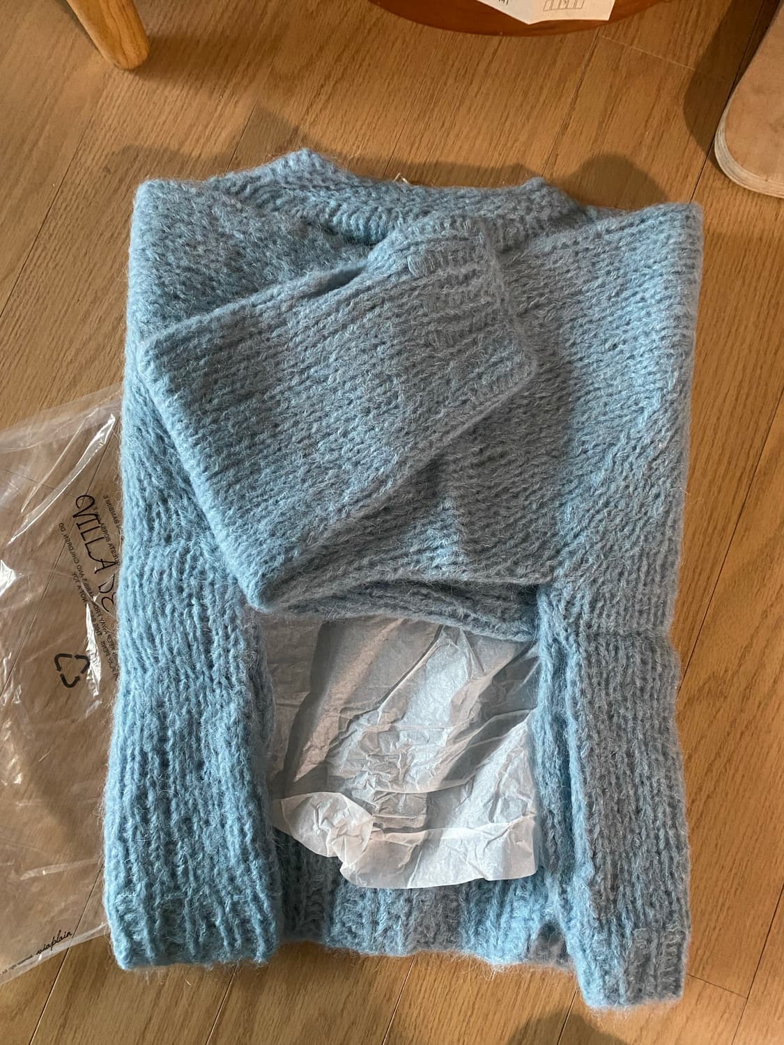 비아플레인 sally 핸드메이드 가디건 새상품 정품 상품이미지6