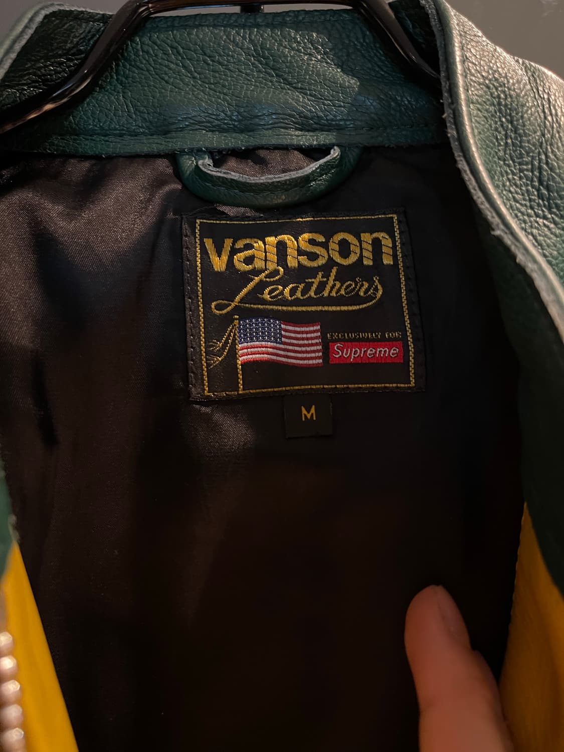 슈프림x벤슨x히스테릭글래머 라이더자켓 상품이미지8