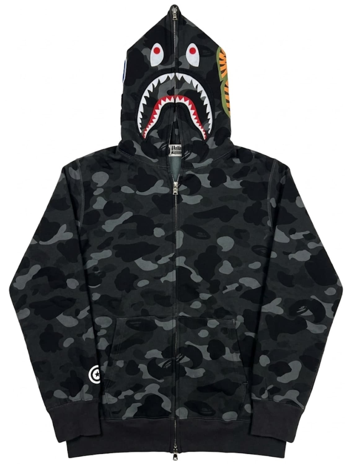 베이프 흑계 후드집업 / L 상품이미지1