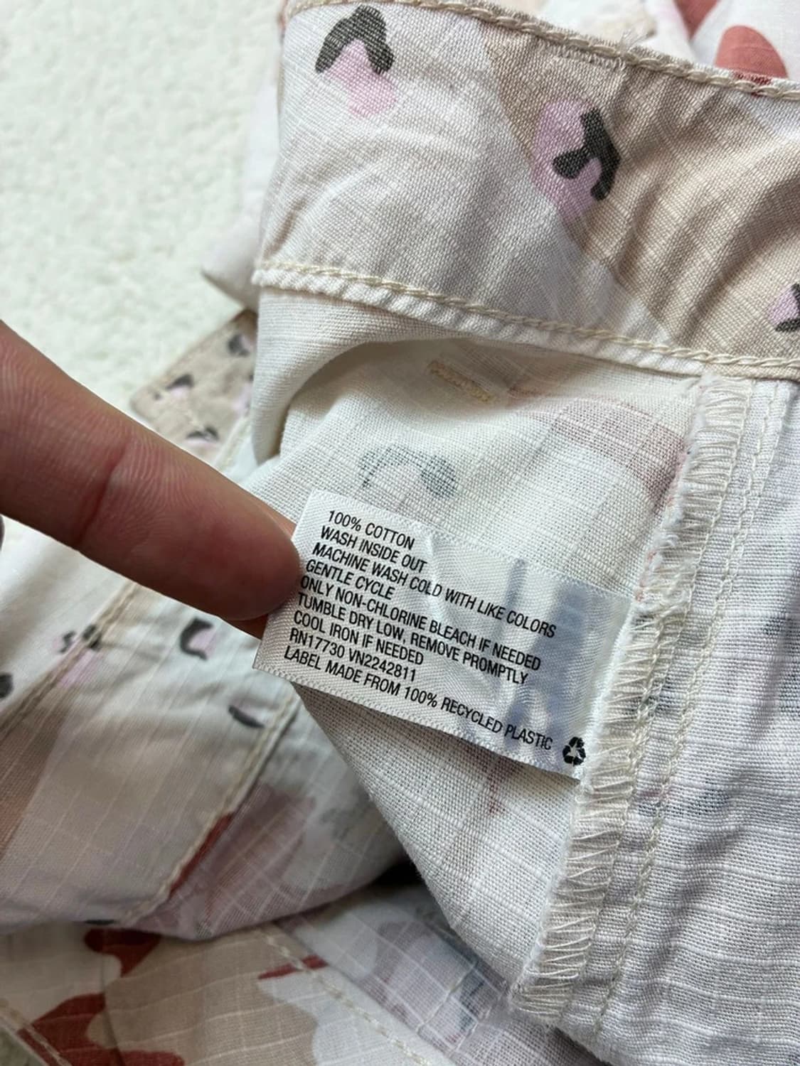 와일드페이블 데저트 카모 립스탑 조거 팬츠 PN5916 상품이미지8