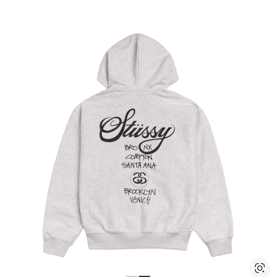 스투시 월드투어 후드집업 상품이미지1