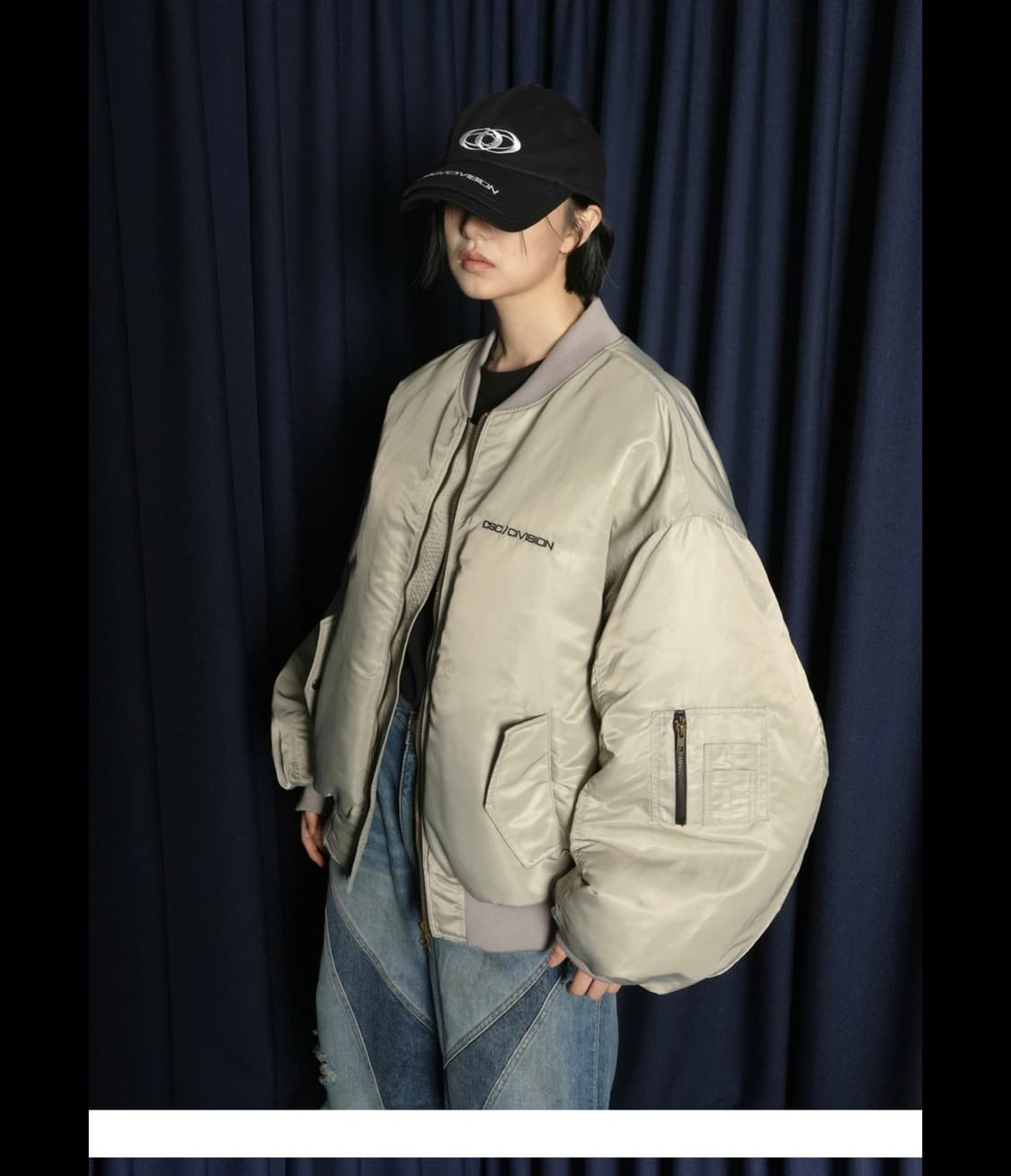 (새상품)씨비전 바이 씨에스티 프로그래시브 붐버자켓 1사이즈 상품이미지1