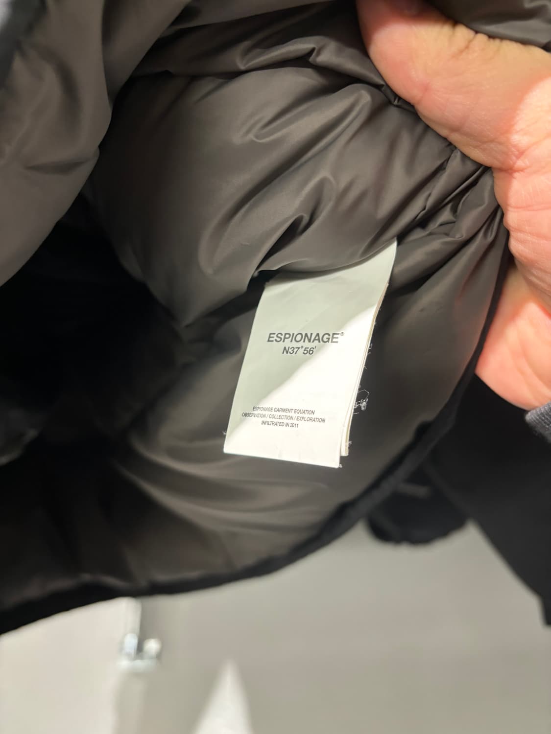 에스피오나지 M65 패딩 자켓 (드라이클리닝 완료) 상품이미지9