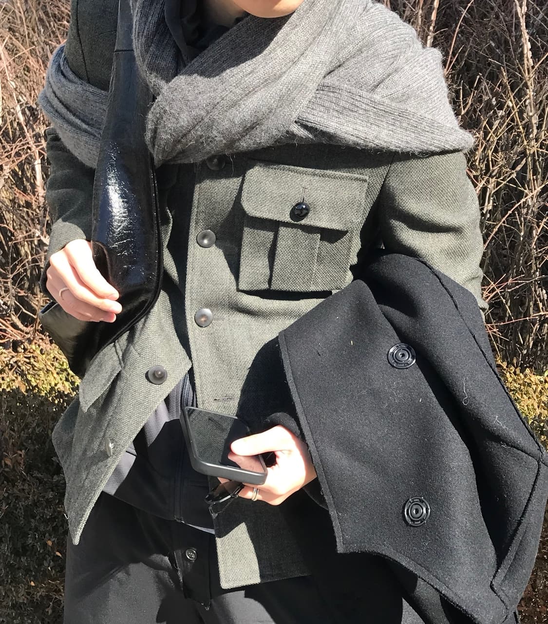 앤 드뮐미스터 후드 머플러 상품이미지1