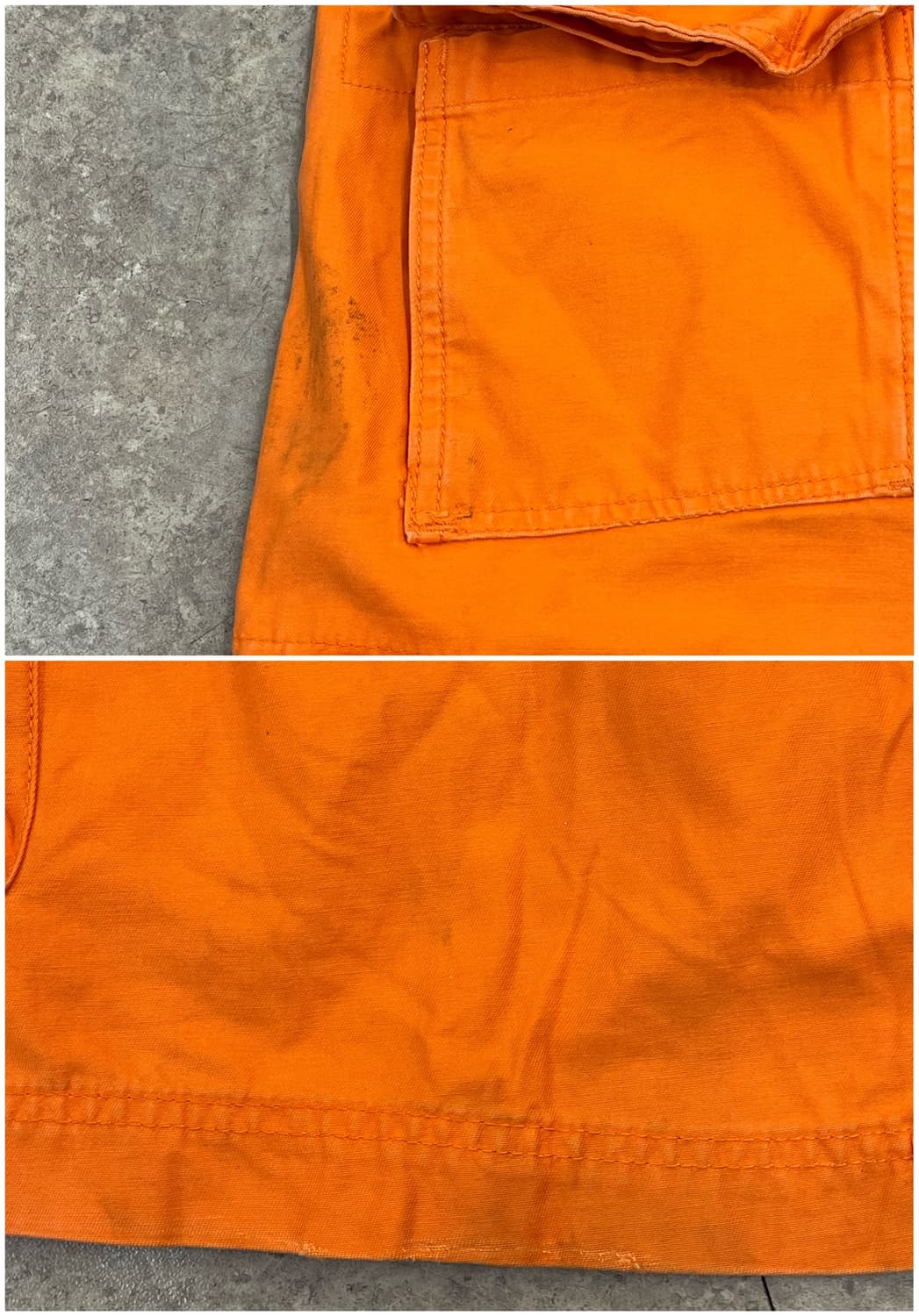 빈티지 HCO1922 하프 카고 팬츠 오렌지 34 #csz3636 상품이미지10