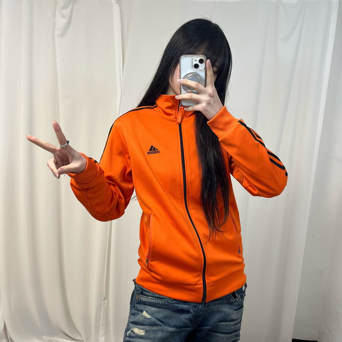 Adidas orange jersey 상품이미지2
