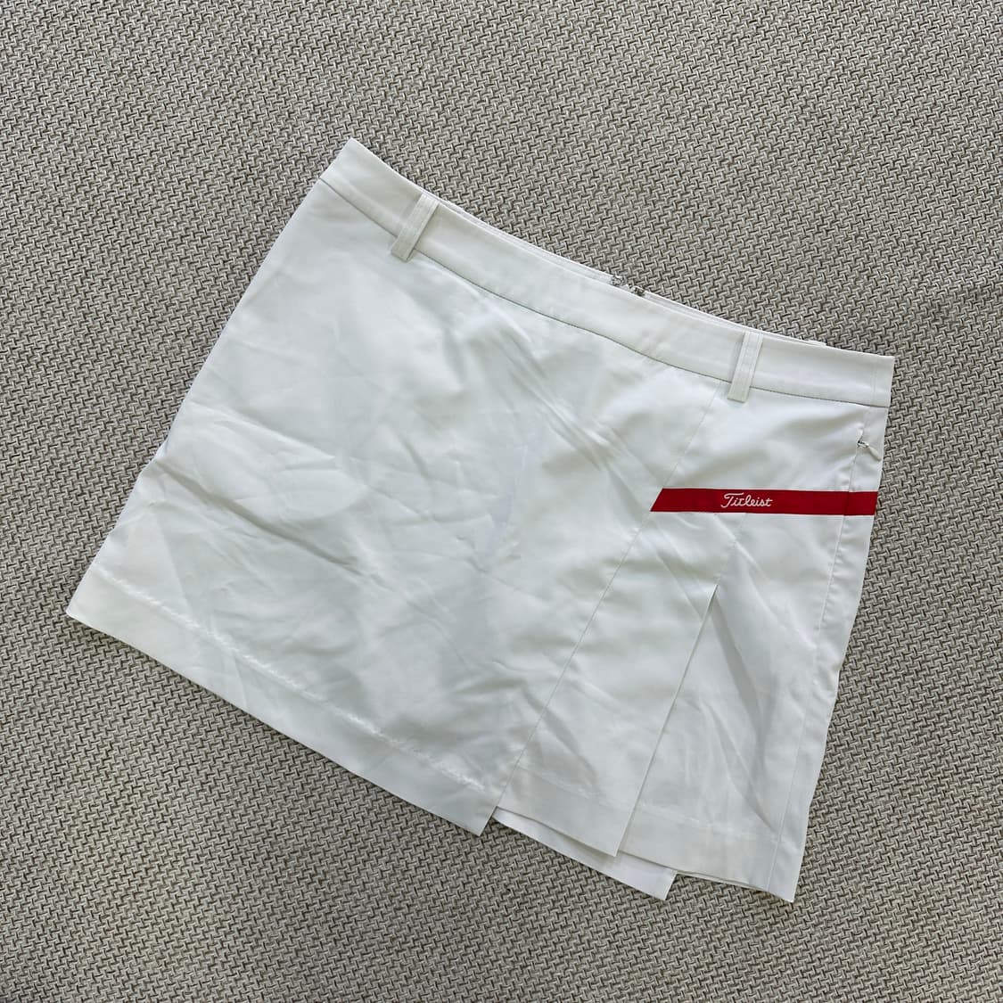 28 타이틀리스트 화이트 골프 스커트 0421D 상품이미지1
