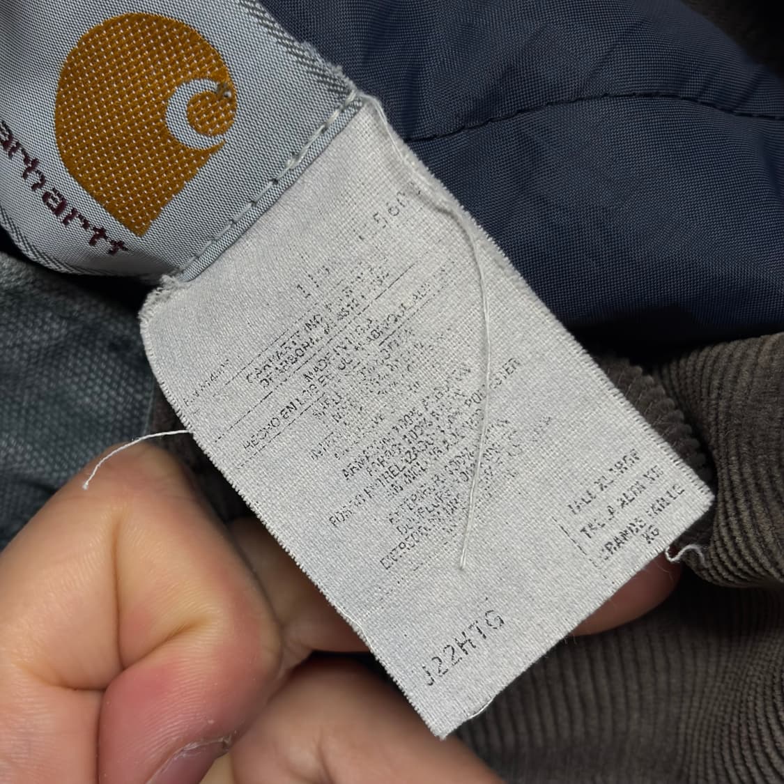 90S USA 칼하트 J22 HTG XL 상품이미지4