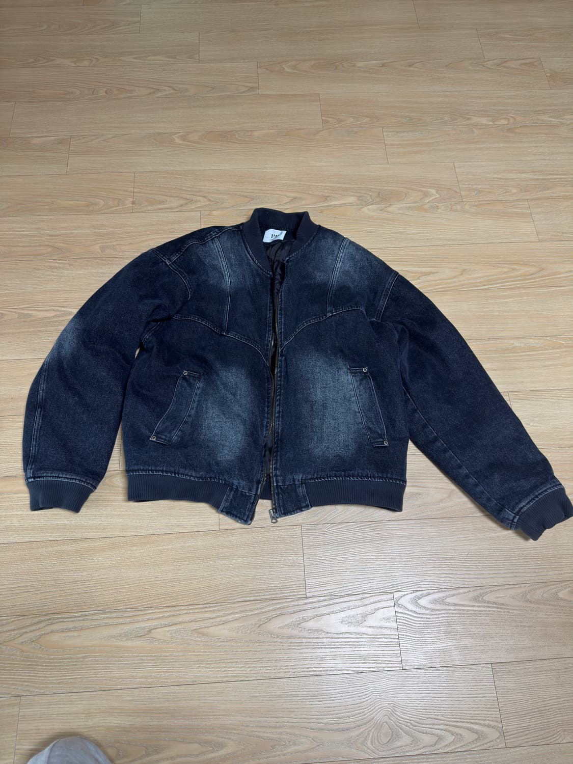 빈티지 무드 데님 블루종 상품이미지1