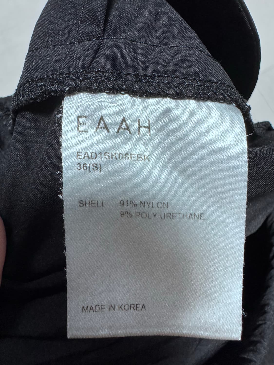 (중고/S) EAAH ode skirt 블랙 S사이즈 상품이미지5