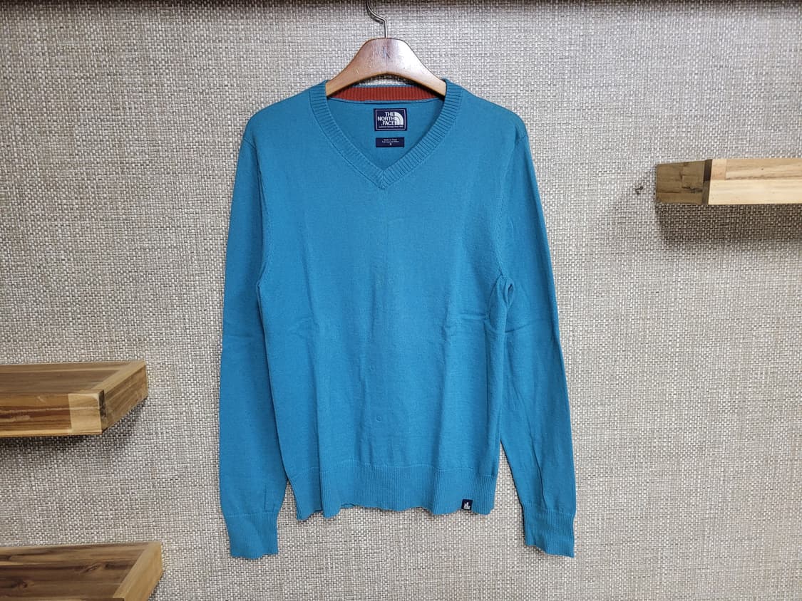 S 95사이즈 노스페이스 브이넥 니트 WOOL  상품이미지1