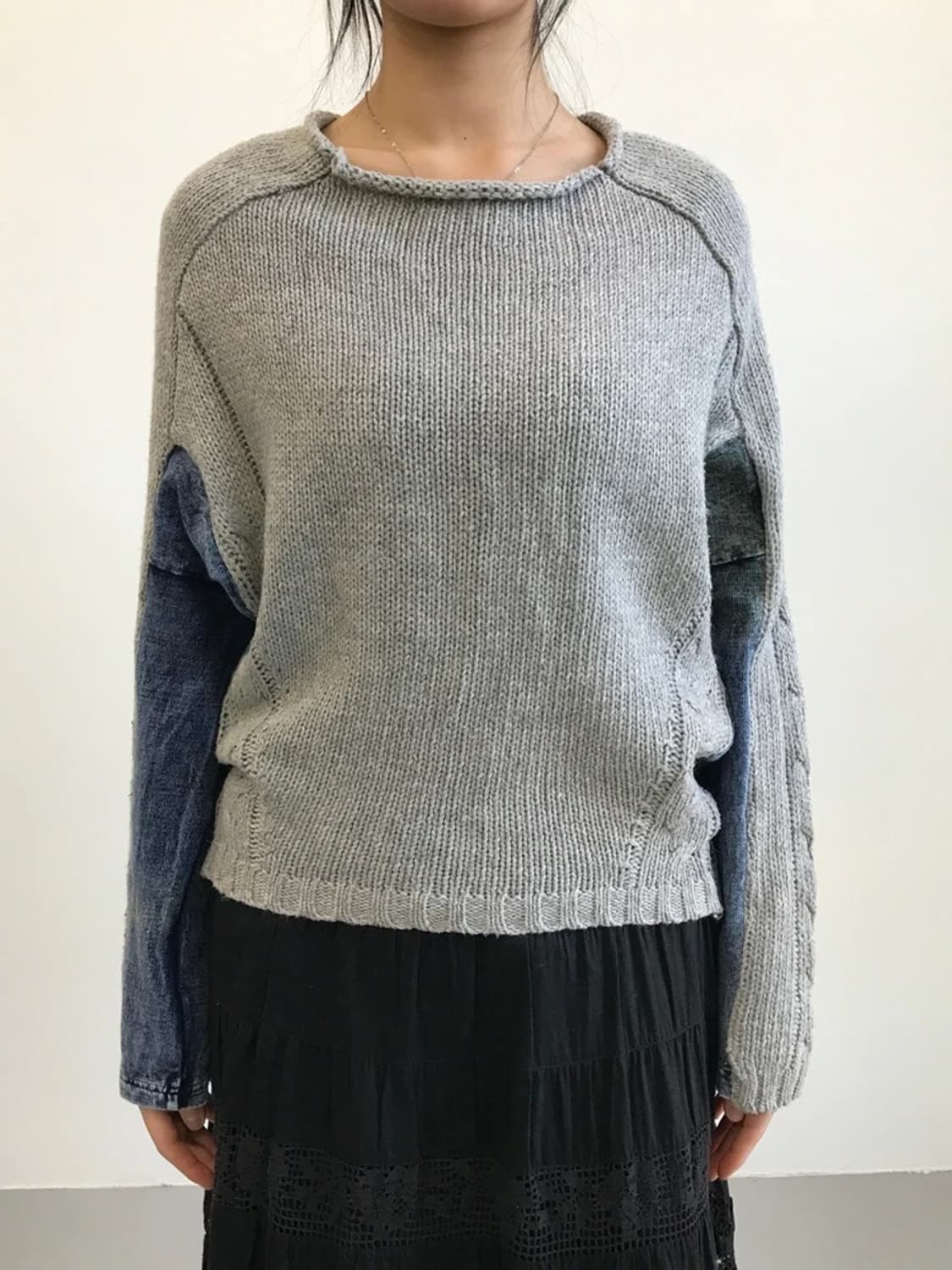 Scot Club Layered Knit Top 상품이미지2