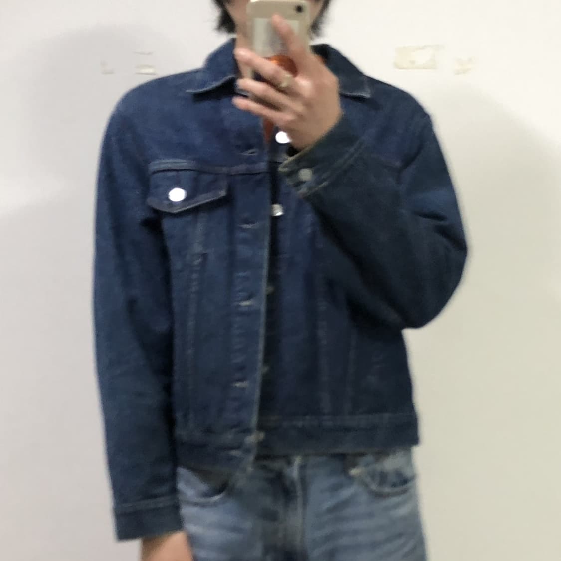 1970s 플레인포켓 데님 자켓 상품이미지3