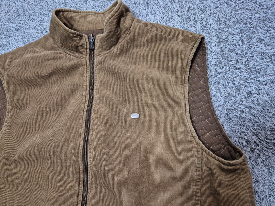 라코스테 남성 코듀로이 조끼 95 상품이미지2