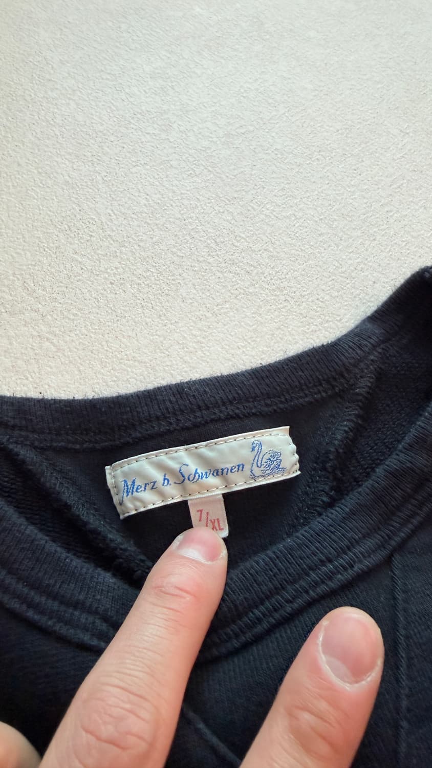 메르츠 비 슈바넨 스웻셔츠 맨투맨 블랙 7(XL) 상품이미지2