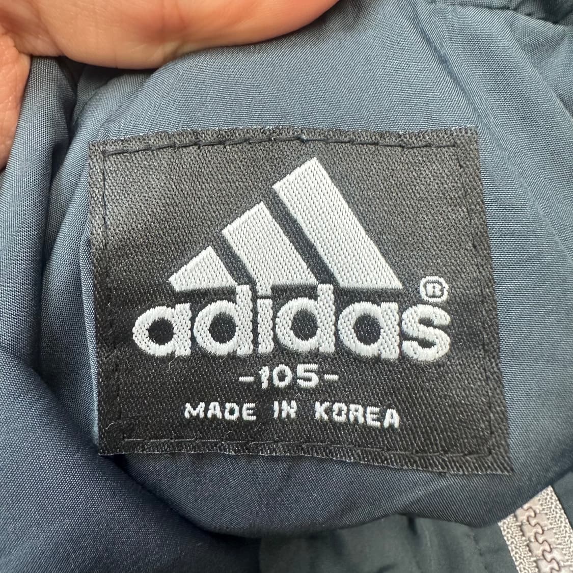 아디다스 00s 퍼포먼스로고 스카이블루바람막이 110 상품이미지3