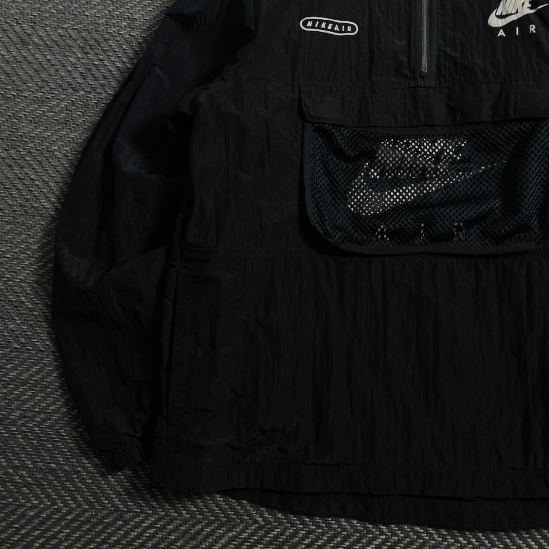 나이키 에어 매쉬 테크 우븐 아노락 블랙 바람막이y 4419 상품이미지3