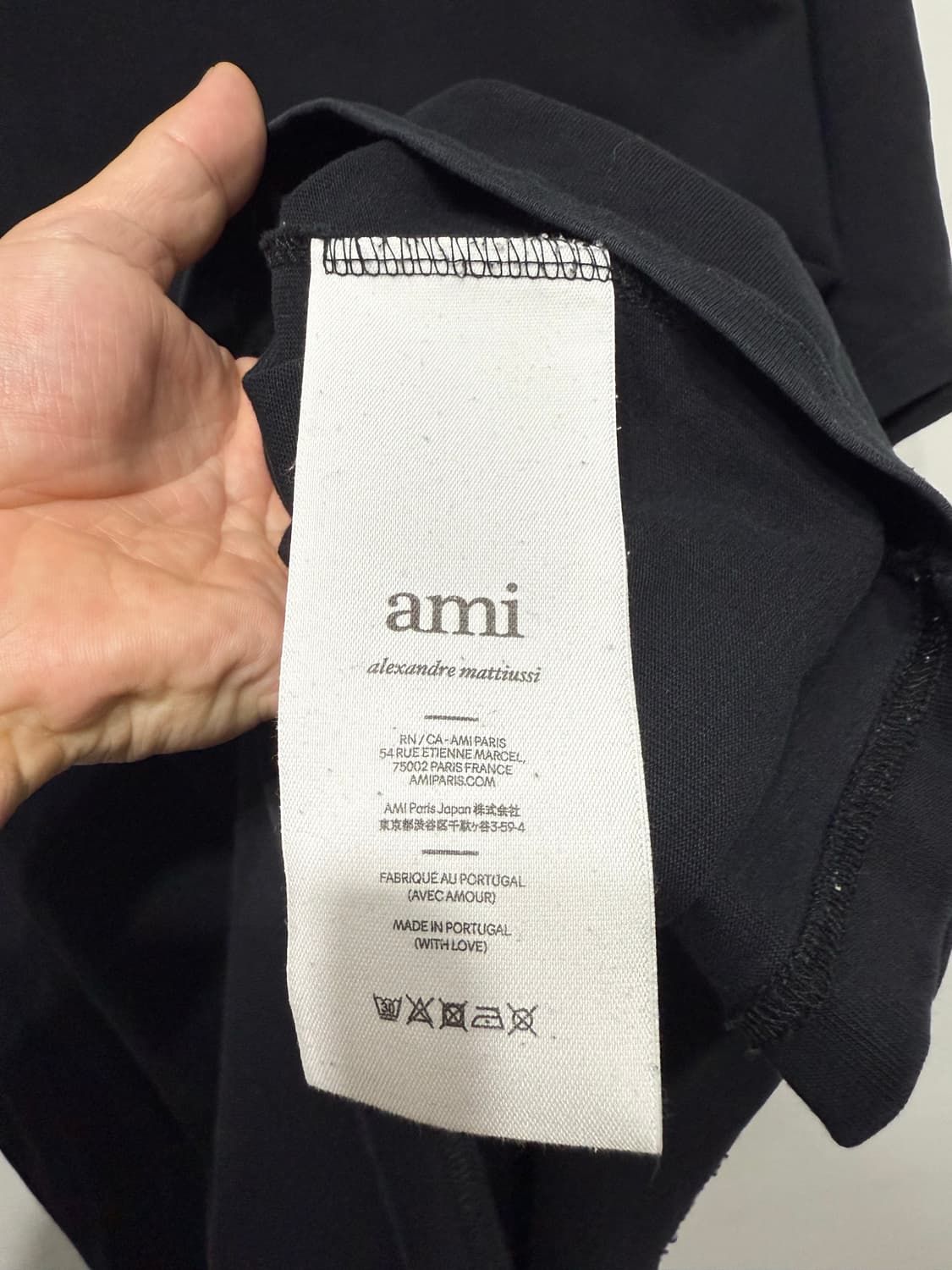 아미 AMI 라운드 반팔티셔츠 XXL 상품이미지8