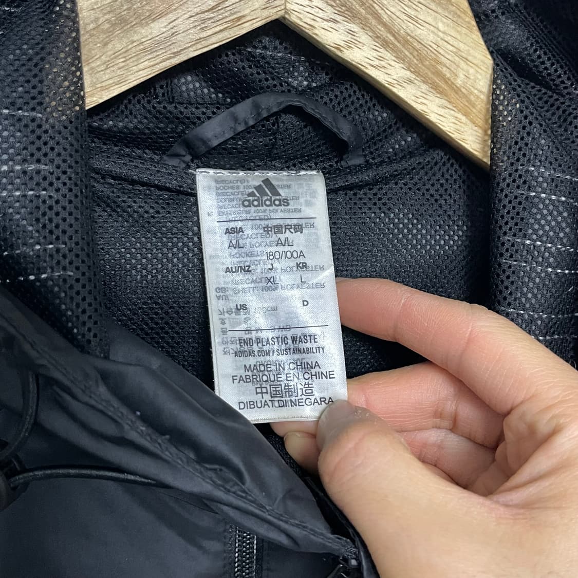 아디다스 삼선 바람막이 상품이미지4