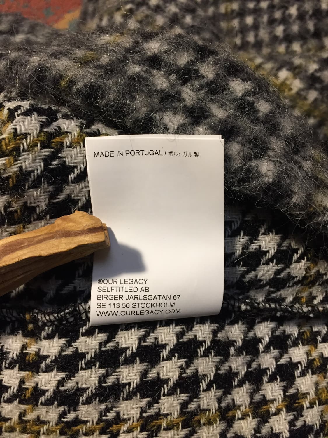 새상품 아워레가시 모헤어 슈렁큰 풀 집업 상품이미지7