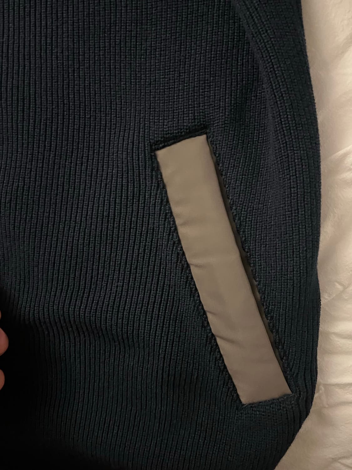 사카이 봄버 믹스 가디건 상품이미지4