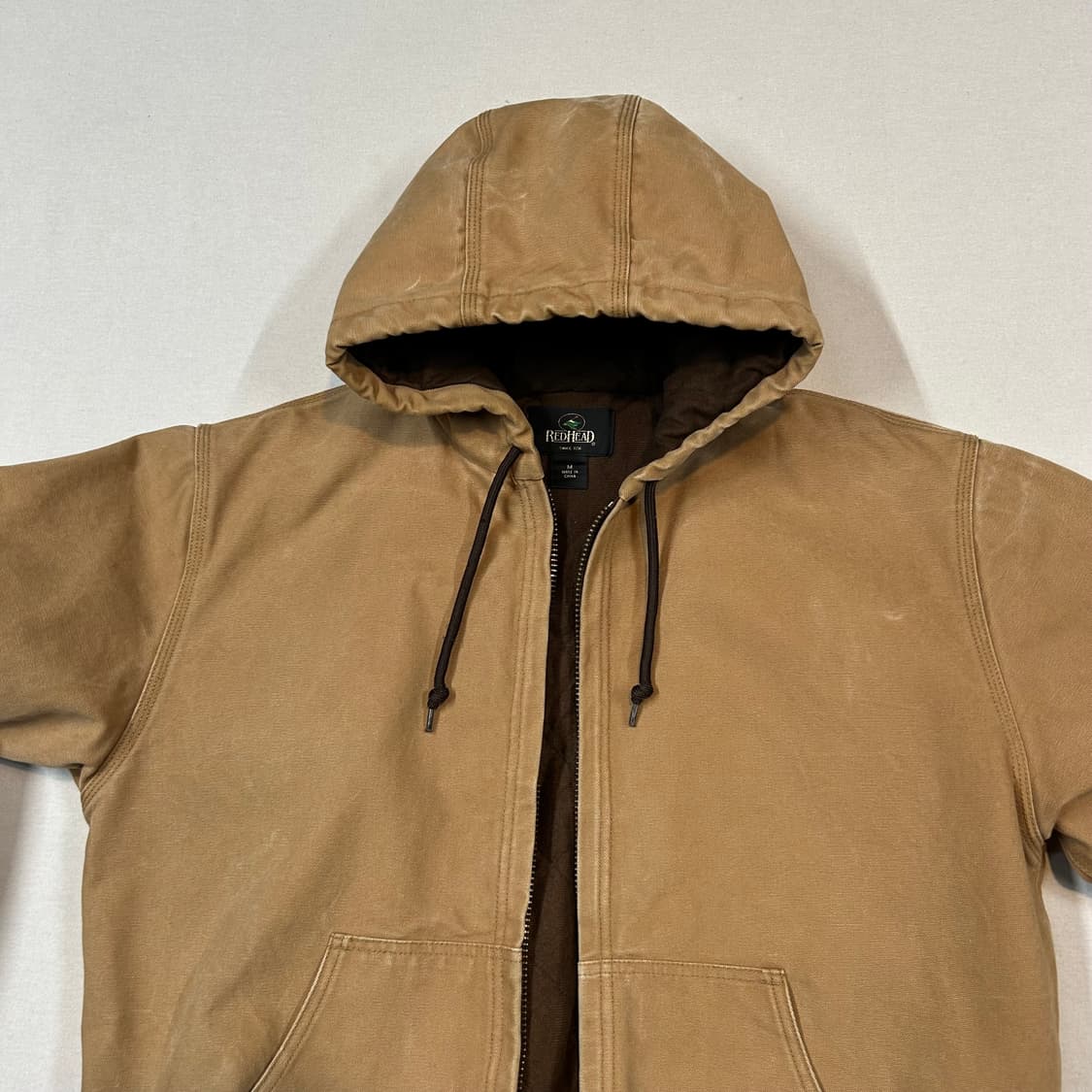 M) RedHead USA 워크웨어 덕캔버스 액티브 자켓 브라운 상품이미지3