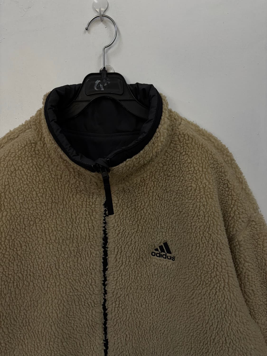 아디다스 리버시블 백로고 양털 누빔코트 상품이미지7