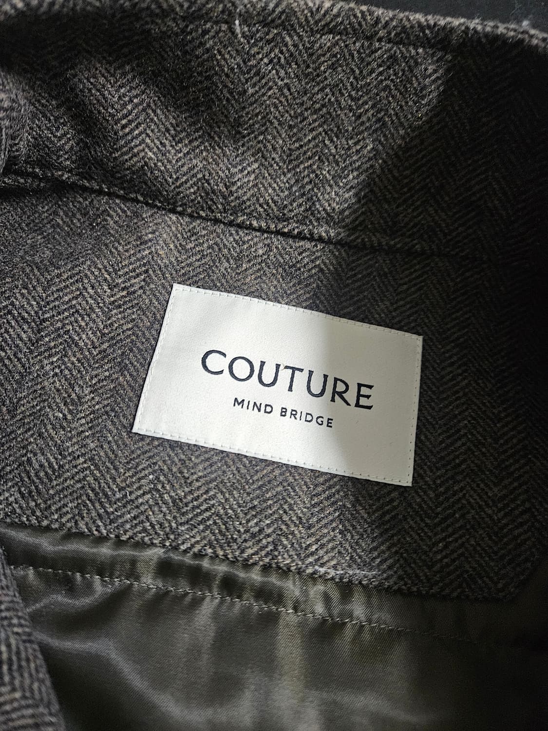 마인드브릿지 울 헤링턴 자켓 상품이미지5