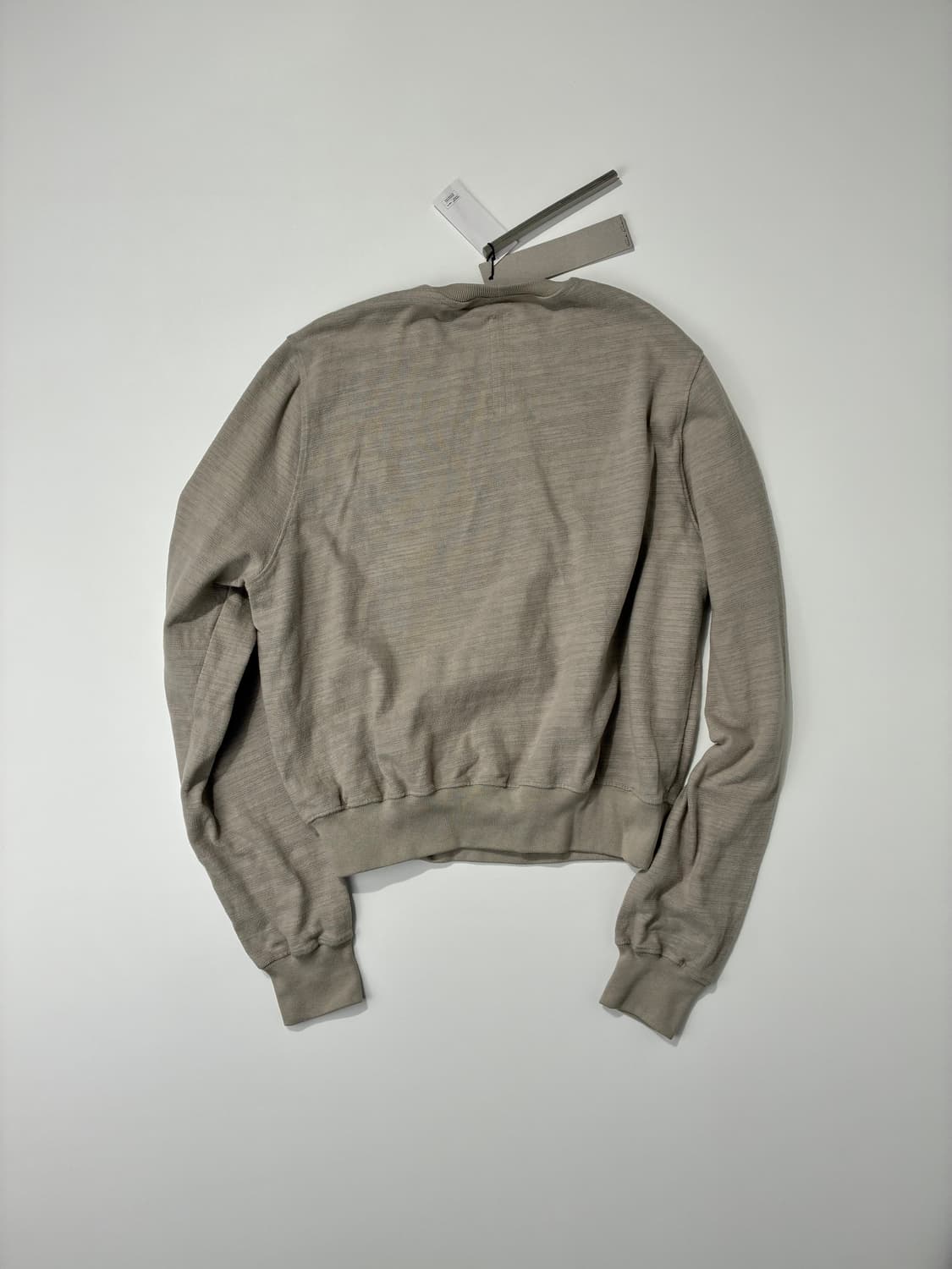 릭오웬스 게스 크루넥 스웨트 셔츠 베이지 L사이즈 상품이미지2