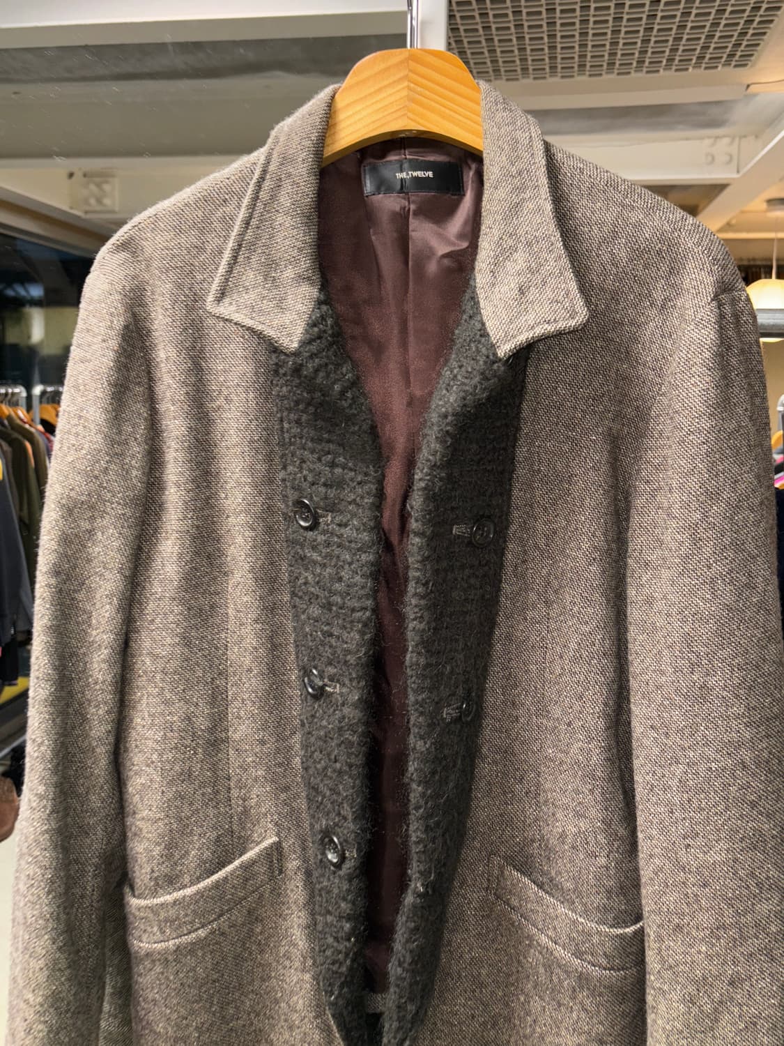 The twelve 울 나폴레옹 자켓 상품이미지5