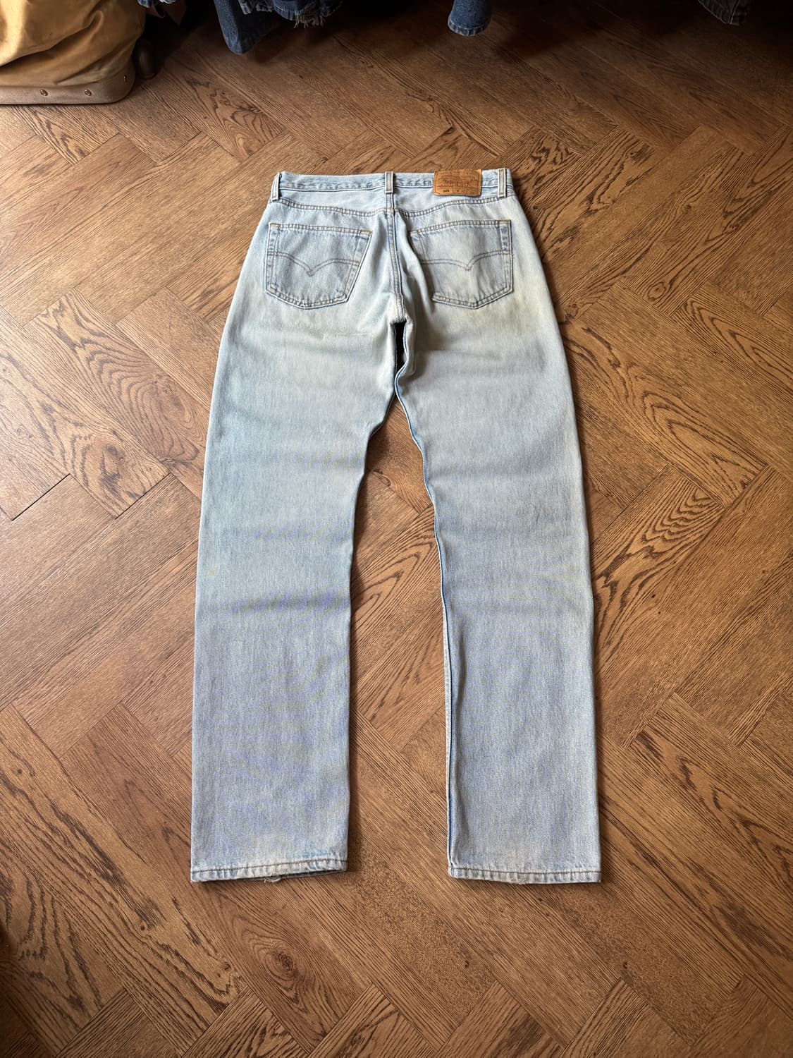[32]90's 리바이스 Made In USA 501 우먼스 데님 팬츠 상품이미지7