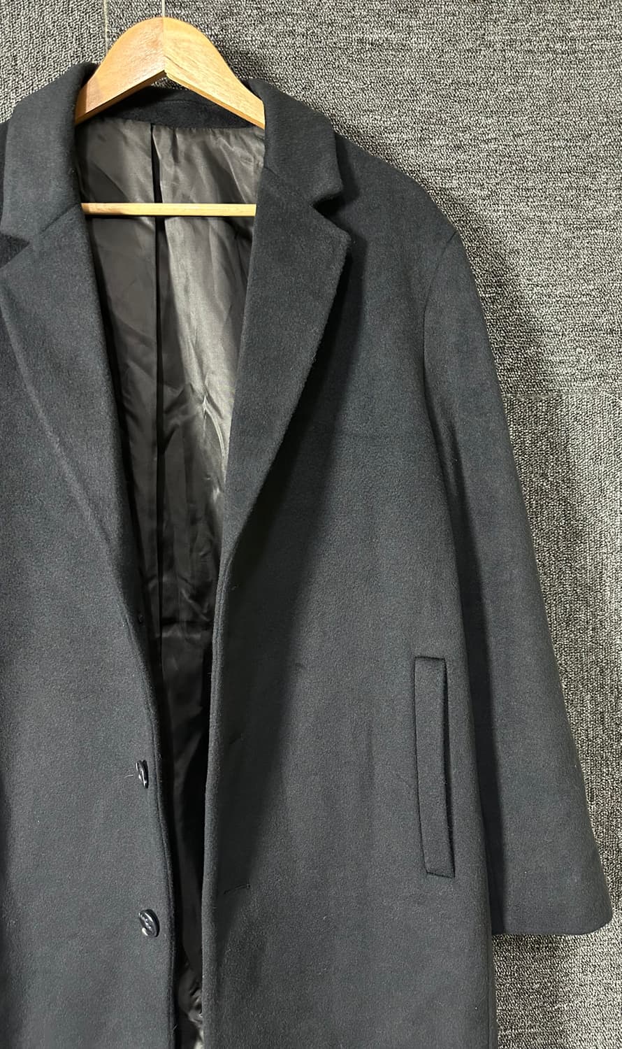블랙 코트 상품이미지3
