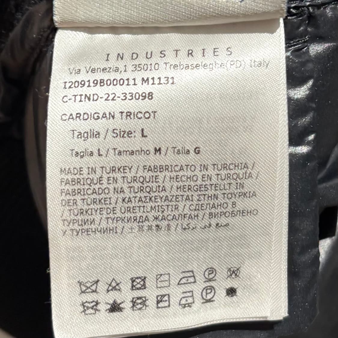 L/몽클레어 유광 니트패딩 상품이미지4