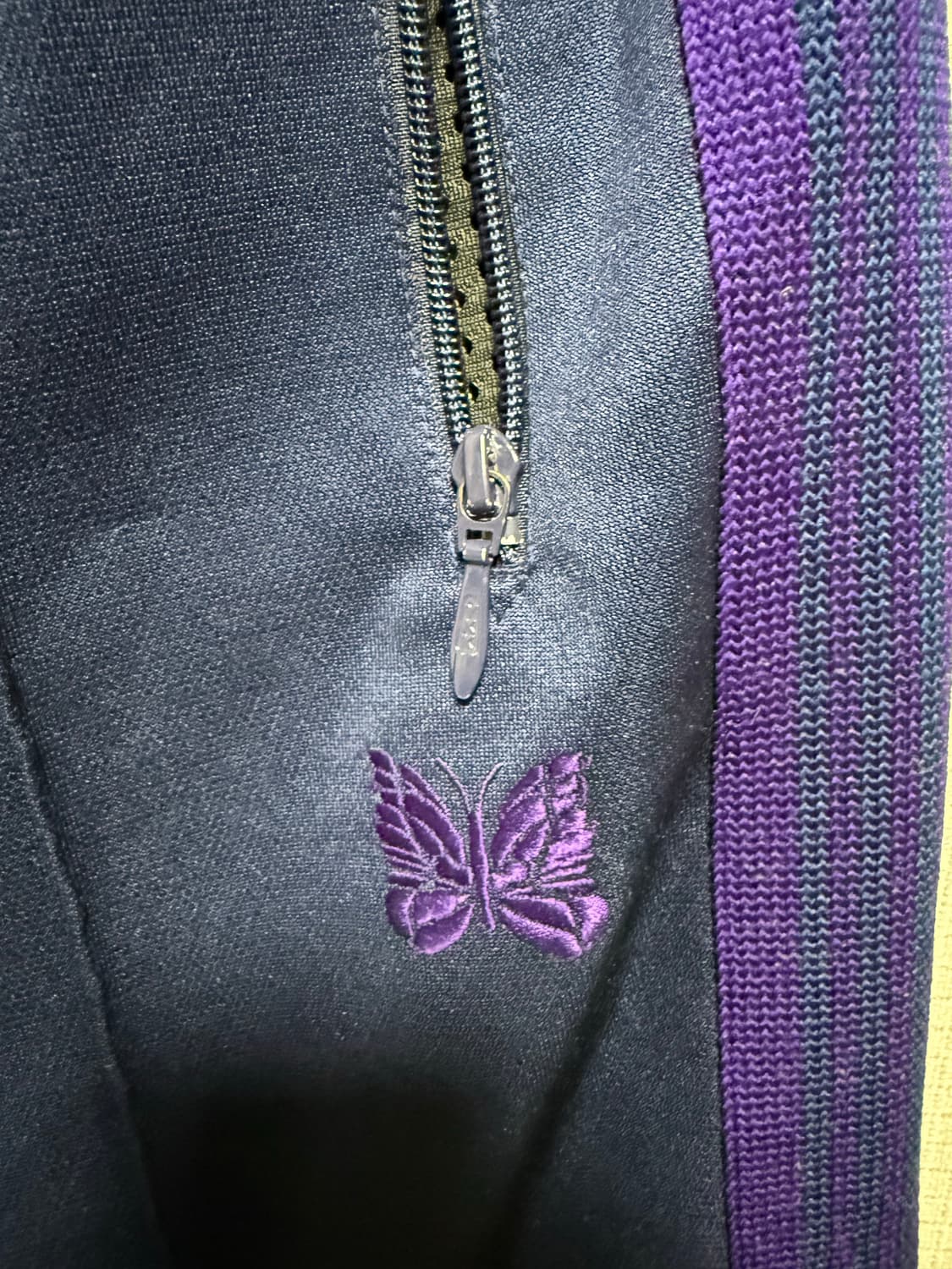 니들스 트랙팬츠 스트레이트 남보 s 상품이미지2